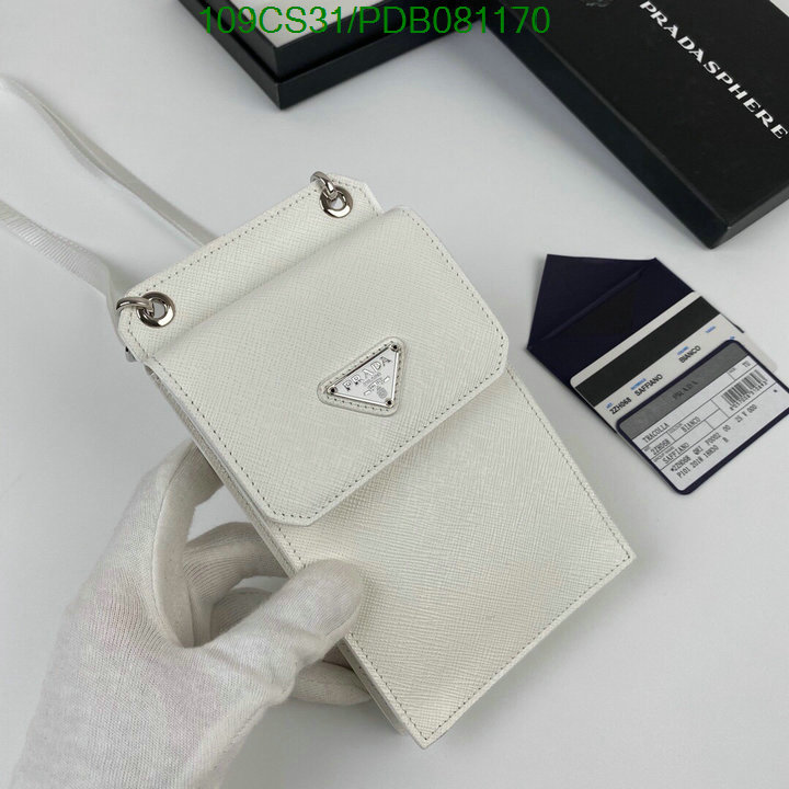 Prada Bag-(Mirror)-Diagonal-,Code:PDB081170,$:109USD