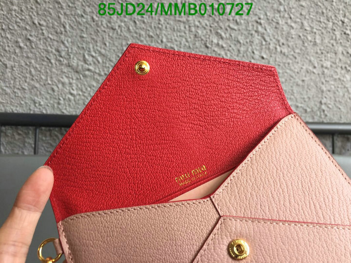 Miu Miu Bag-(Mirror)-Wallet-,Code: MMB010727,$: 85USD