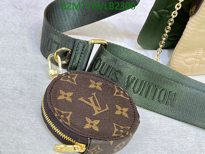 LV Bags-(4A)-New Wave Multi-Pochette-,Code: LB2300,$: 82USD