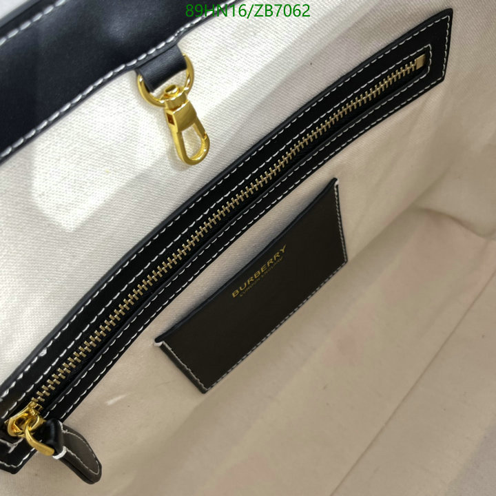 Burberry Bag-(4A)-Handbag-,Code: ZB7062,$: 89USD