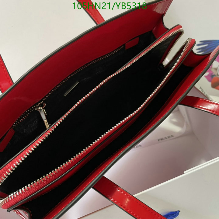 Prada Bag-(4A)-Handbag-,Code: YB5318,$: 105USD