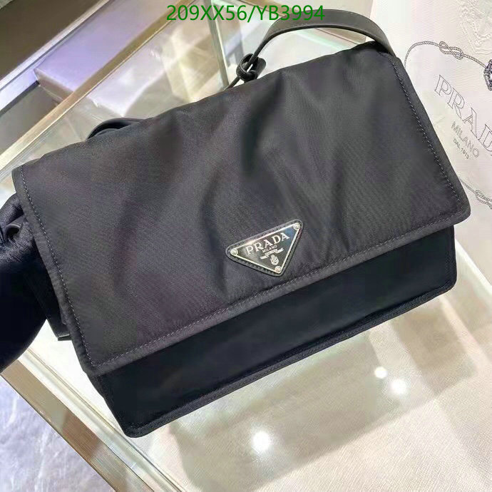 Prada Bag-(Mirror)-Diagonal-,Code: YB3994,$: 209USD