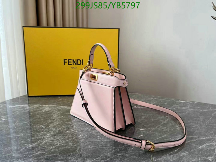Fendi Bag-(Mirror)-Diagonal-,Code: YB5797,$: 299USD