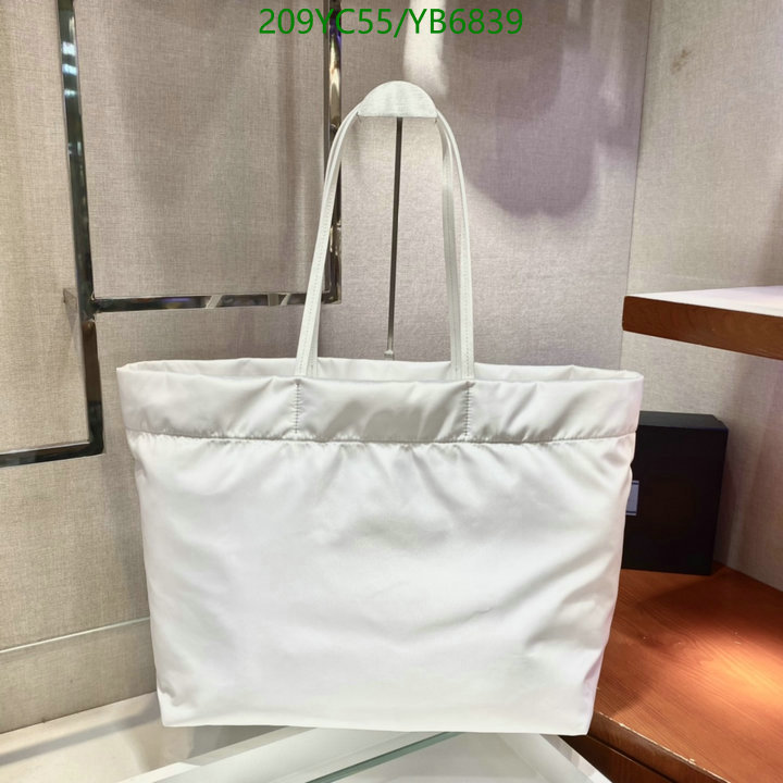 Prada Bag-(Mirror)-Handbag-,Code: YB6839,$: 209USD
