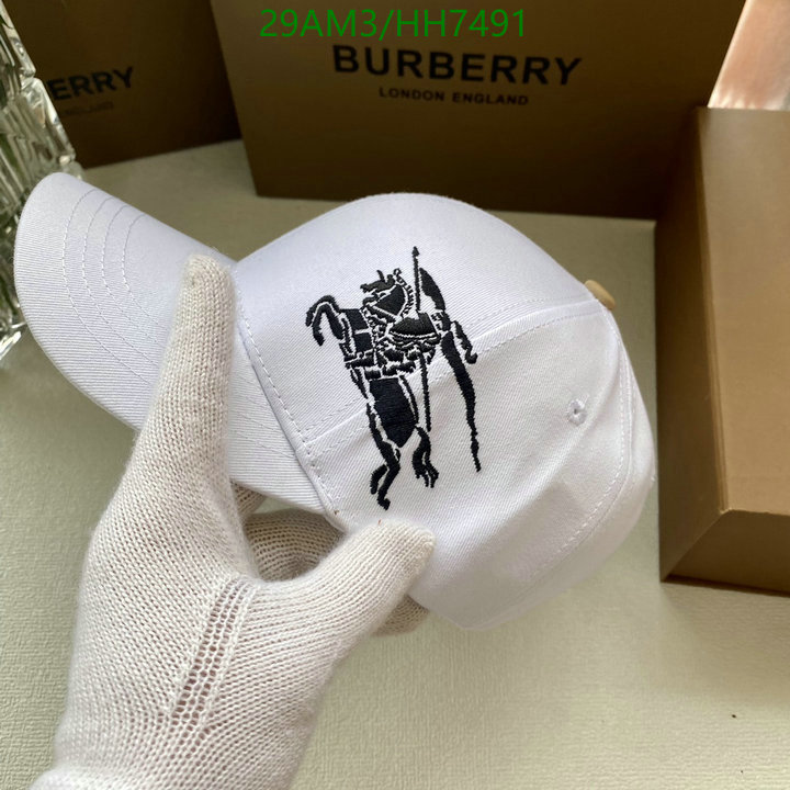 Cap -(Hat)-Burberry, Code: HH7491,$: 29USD