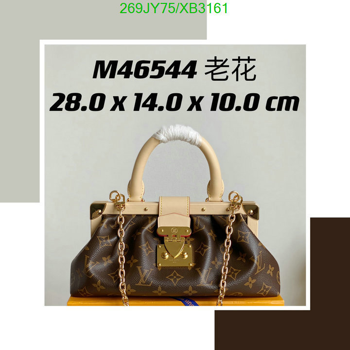 LV Bags-(Mirror)-Handbag-,Code: XB3161,$: 269USD