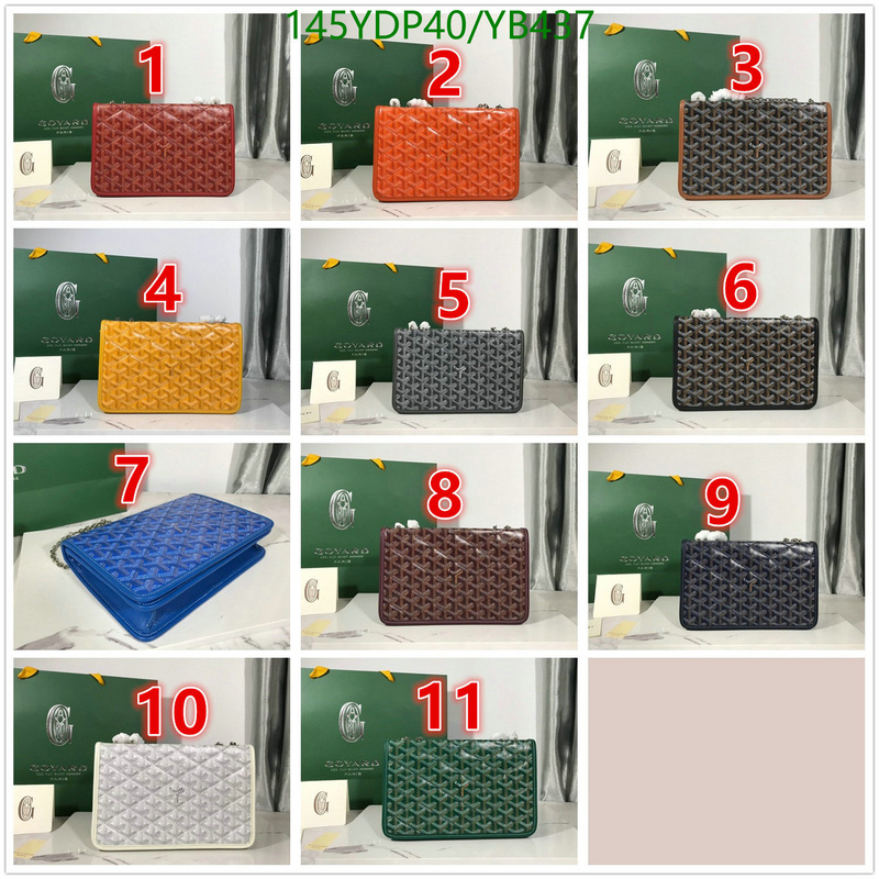 Goyard Bag-(Mirror)-Diagonal-,Code: YB437,$: 145USD