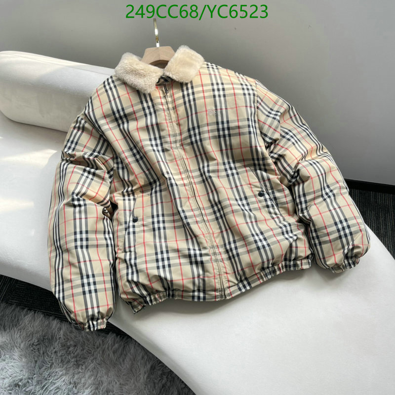 Down jacket Men-Burberry, Code: YC6523,$: 249USD
