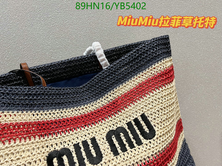 Miu Miu Bag-(4A)-Handbag-,Code: YB5402,$: 89USD