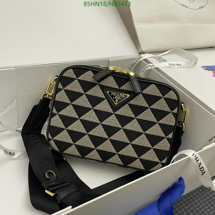 Prada Bag-(4A)-Diagonal-,Code: HB3413,$: 85USD