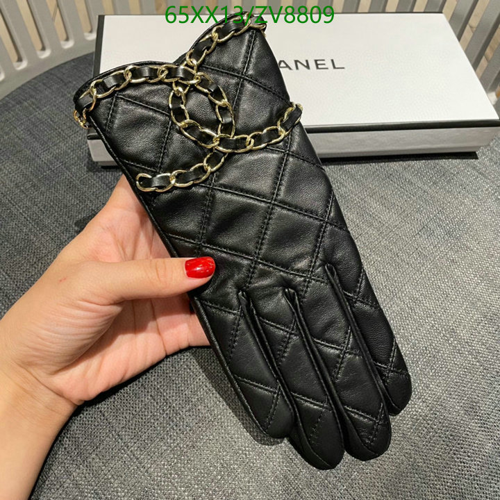 Gloves-Chanel, Code: ZV8809,$: 65USD