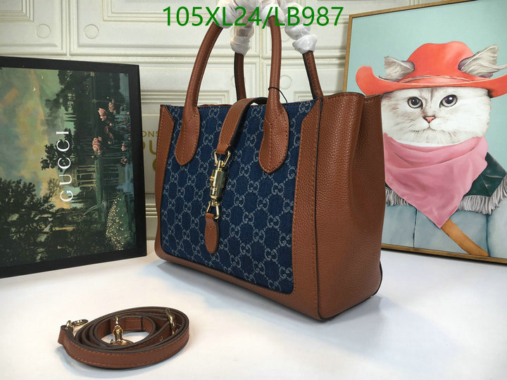 Gucci Bag-(4A)-Handbag-,Code: LB987,$: 105USD