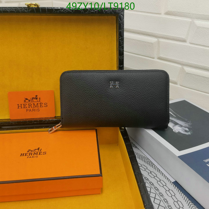 Hermes Bag-(4A)-Wallet-,Code: LT9180,$: 49USD