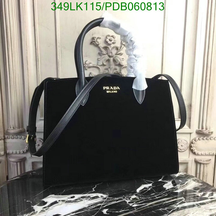 Prada Bag-(Mirror)-Handbag-,Code: PDB060813,$: 349USD