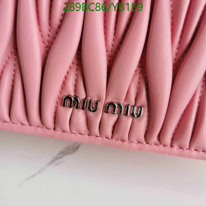 Miu Miu Bag-(Mirror)-Diagonal-,Code: YB159,$: 289USD