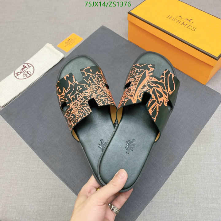 Men shoes-Hermes, Code: ZS1376,$: 75USD