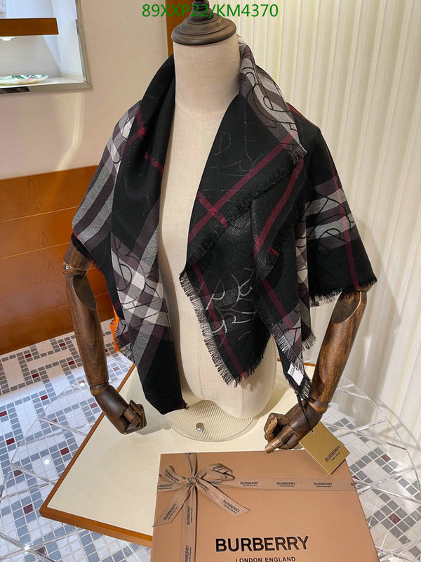 Scarf-Burberry, Code: KM4370,$: 89USD