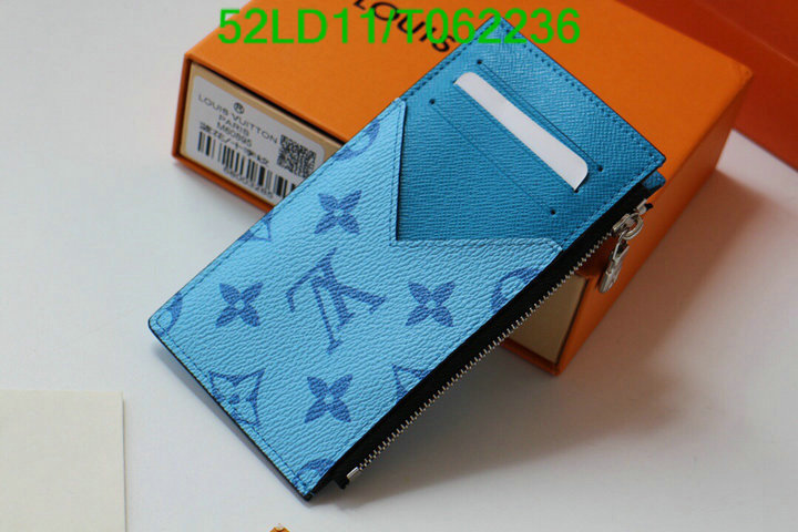 LV Bags-(Mirror)-Wallet-,Code: T062236,$: 52USD