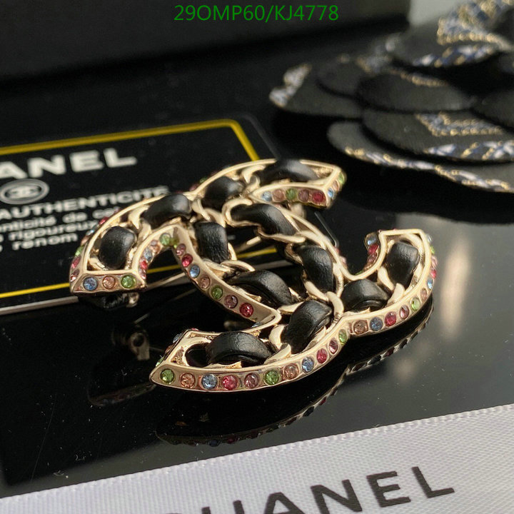 Jewelry-Chanel,Code: KJ4778,$: 29USD