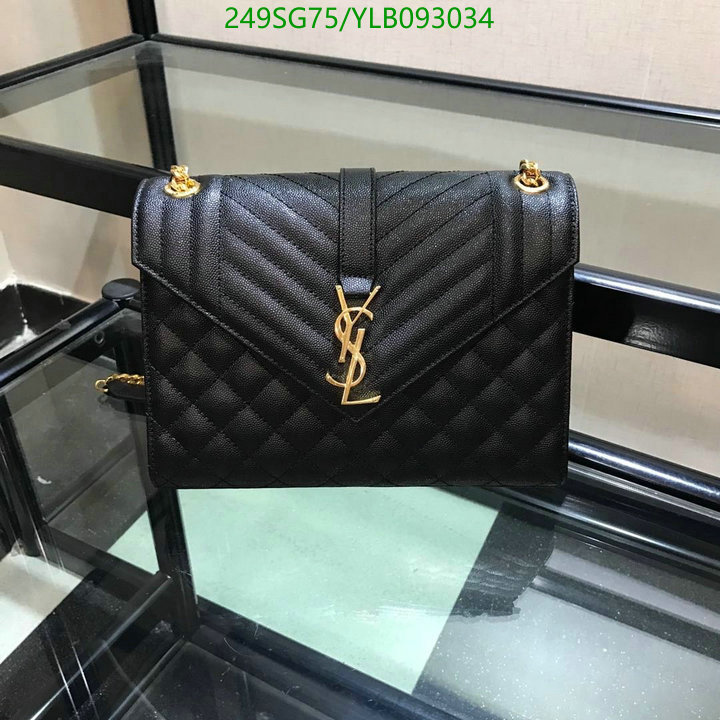 YSL Bag-(Mirror)-Envelope Series,Code: YLB093034,$: 249USD