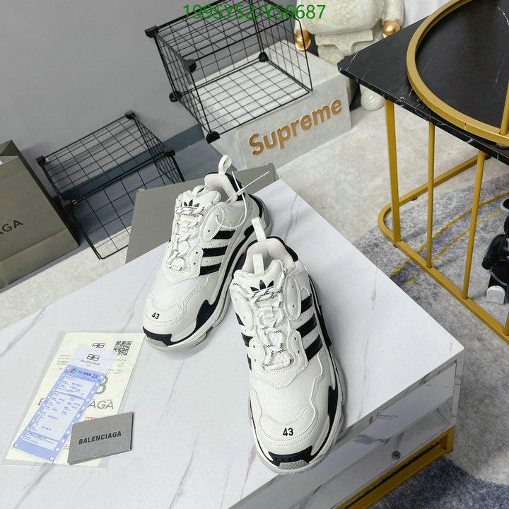 Men shoes-Balenciaga, Code: YS6687,$: 199USD