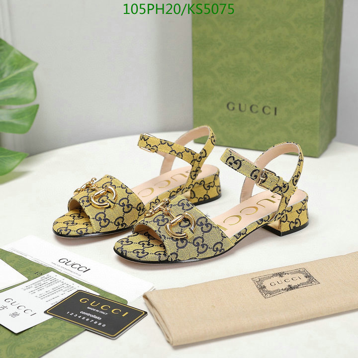 Women Shoes-Gucci, Code: KS5075,$: 105USD