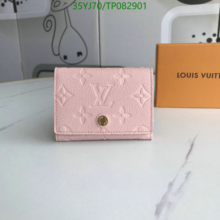 LV Bags-(4A)-Wallet-,Code: TP082901,$: 35USD