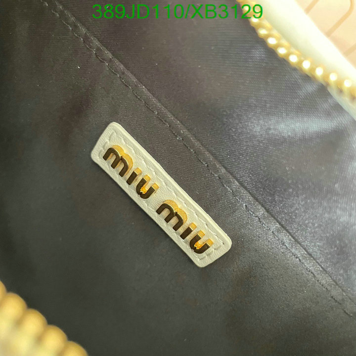 Miu Miu Bag-(Mirror)-Handbag-,Code: XB3129,$: 389USD