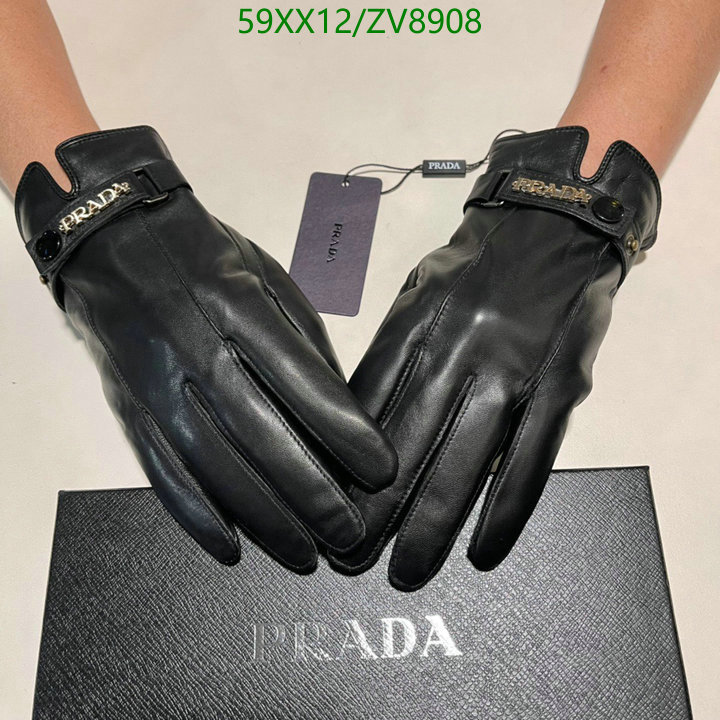 Gloves-Prada, Code: ZV8908,$: 59USD