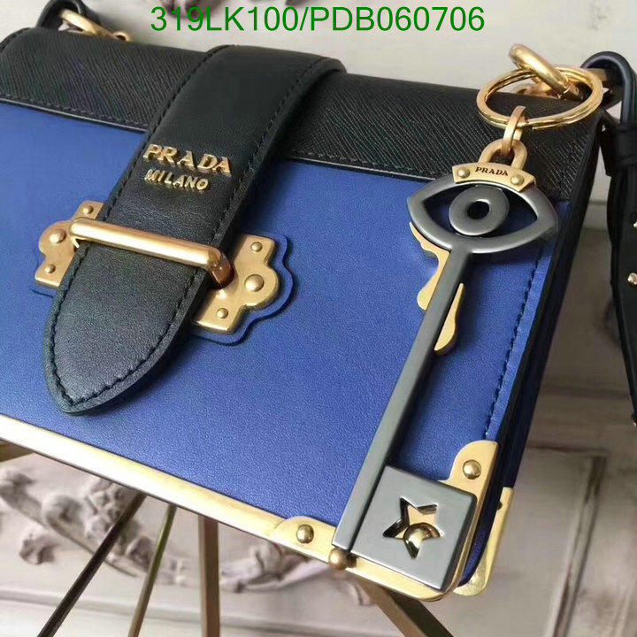 Prada Bag-(Mirror)-Diagonal-,Code: PDB060706,$: 319USD