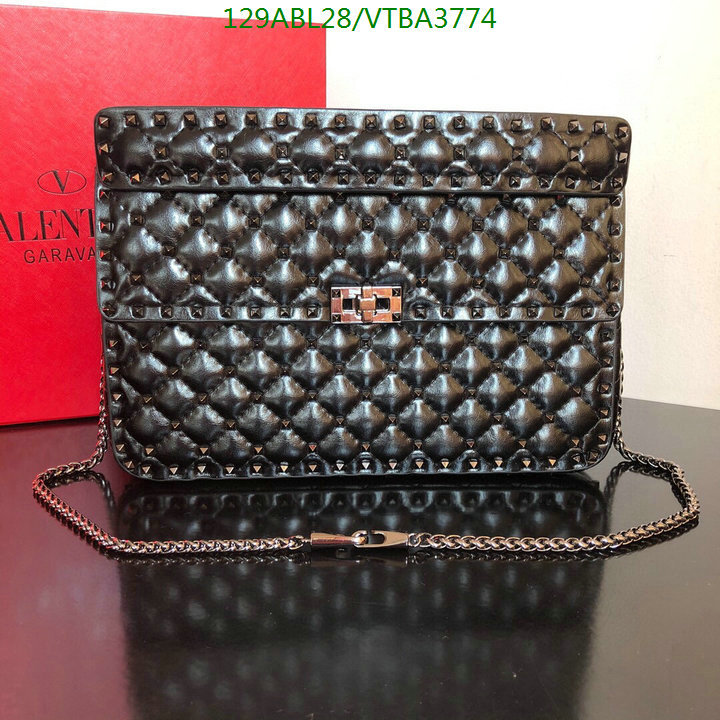 Valentino Bag-(4A)-Rockstud Spike-,Code: VTBA3774,$: 129USD