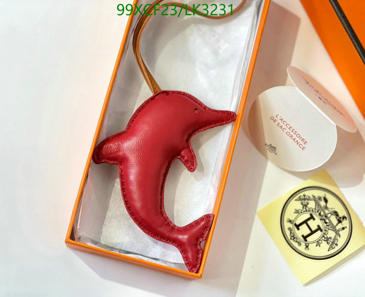 Key pendant-Mirror Quality-Hermes,Code: LK3231,$: 99USD