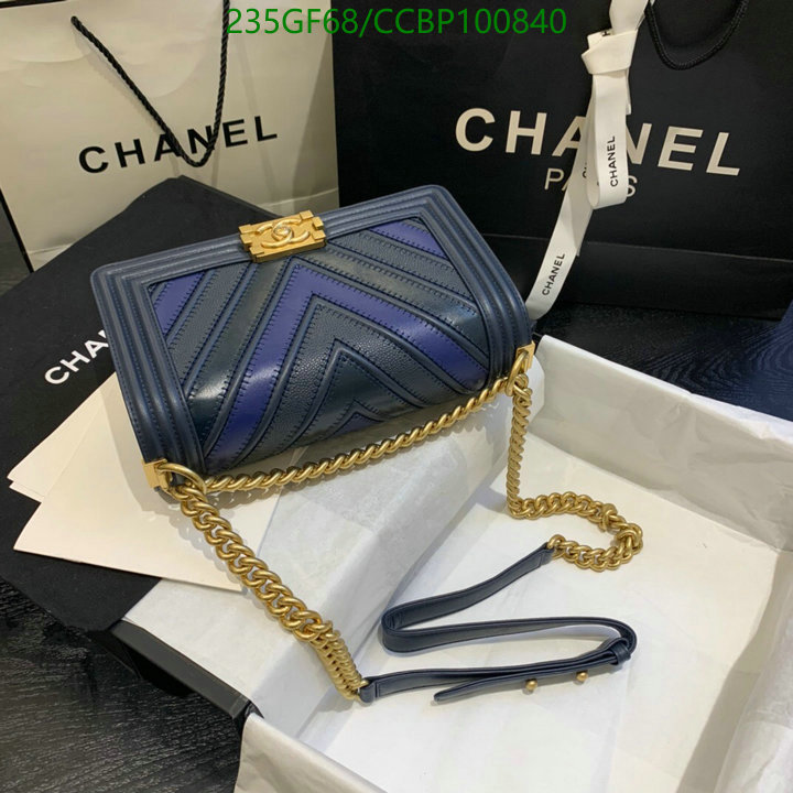 Chanel Bags -(Mirror)-Le Boy,Code: CCBP100840,$: 235USD