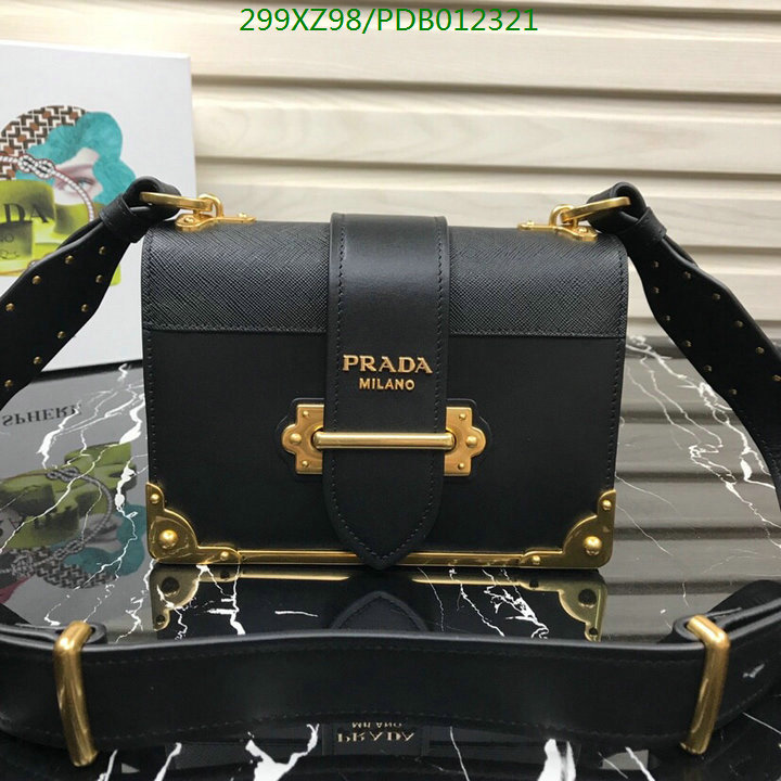 Prada Bag-(Mirror)-Diagonal-,Code: PDB012321,$:299USD