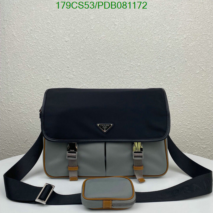 Prada Bag-(Mirror)-Diagonal-,Code:PDB081172,$:179USD