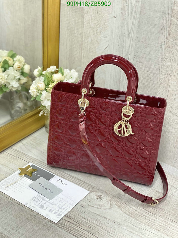 Dior Bags-(4A)-Lady-,Code: ZB5900,$: 99USD