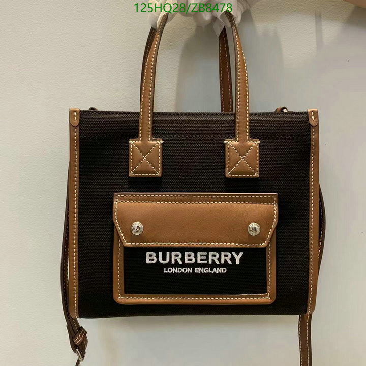 Burberry Bag-(4A)-Handbag-,Code: ZB8478,$: 125USD