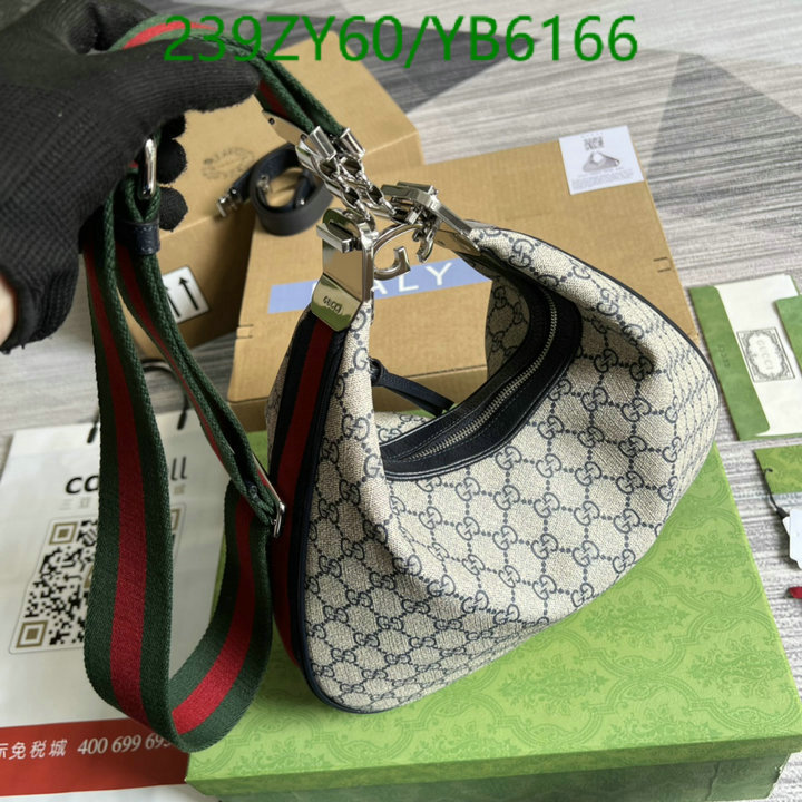 Gucci Bag-(Mirror)-Diagonal-,Code: YB6166,$: 239USD