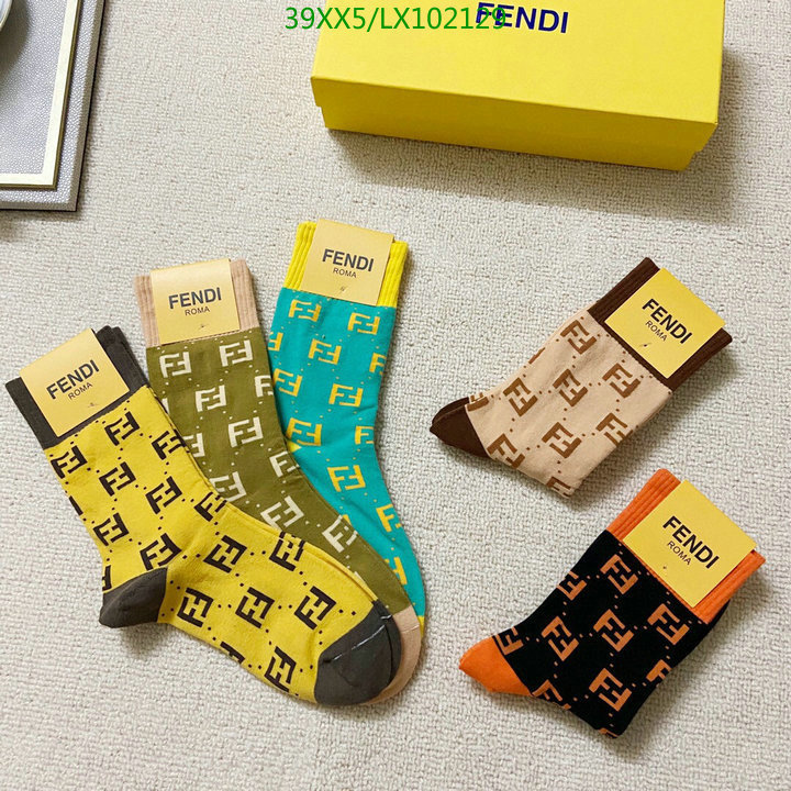 Sock-Fendi, Code:LX102129,$: 39USD