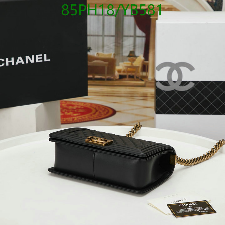 Chanel Bags ( 4A )-Le Boy,Code: YB581,$: 85USD