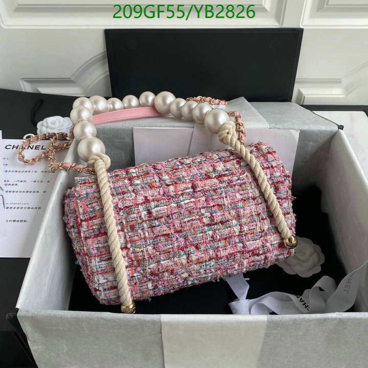 Chanel Bags -(Mirror)-Diagonal-,Code: YB2826,$: 209USD