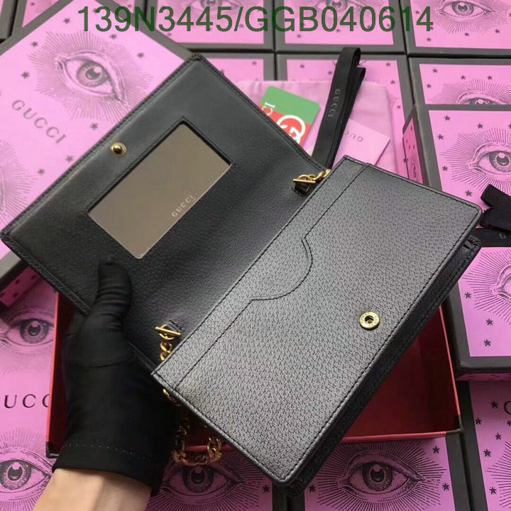 Gucci Bag-(Mirror)-Diagonal-,Code:GGB040614,