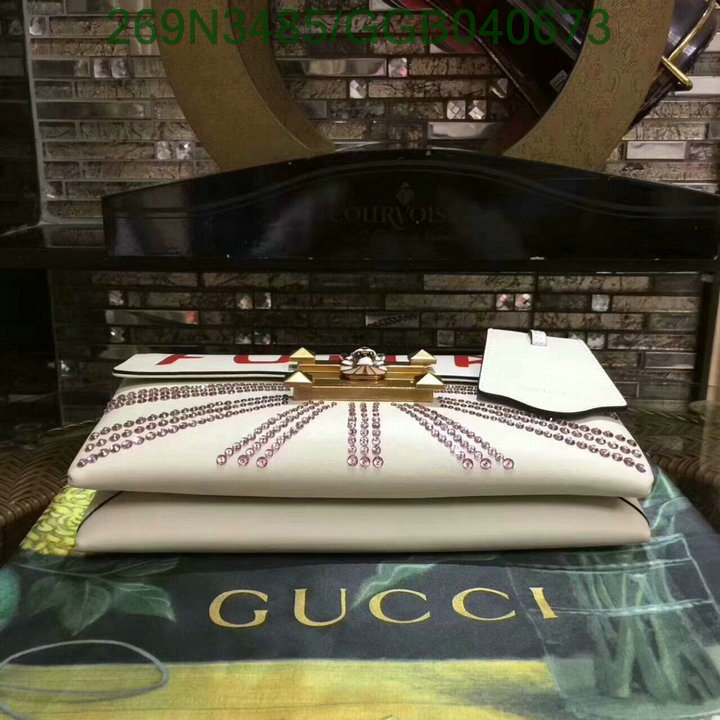 Gucci Bag-(Mirror)-Diagonal-,Code:GGB040673,$: 269USD