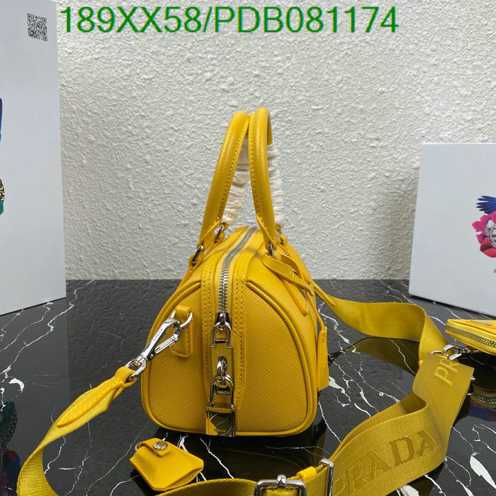 Prada Bag-(Mirror)-Diagonal-,Code:PDB081174,$:189USD