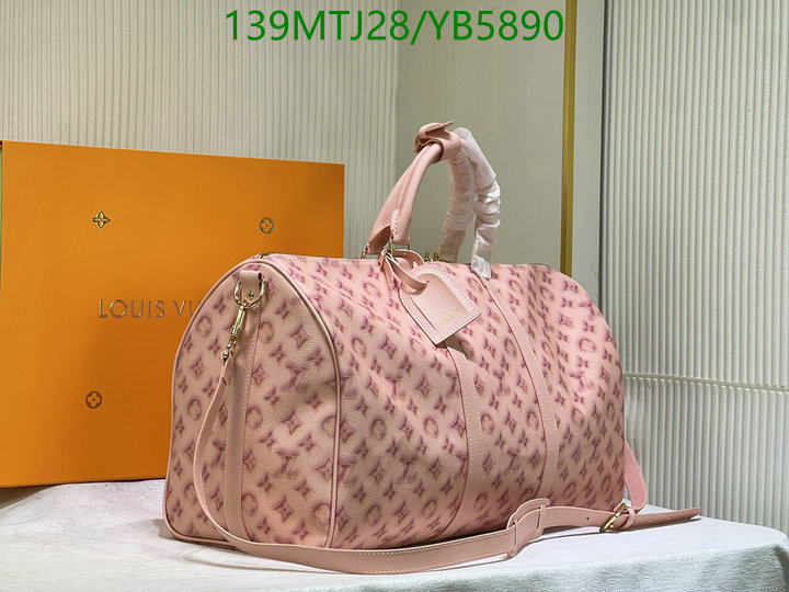 LV Bags-(4A)-Keepall BandouliRe 45-50-,Code: YB5890,$: 139USD