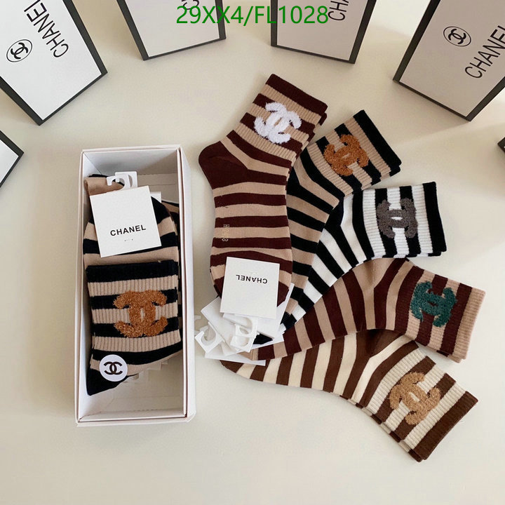 Sock-Chanel,Code: FL1027,$: 29USD