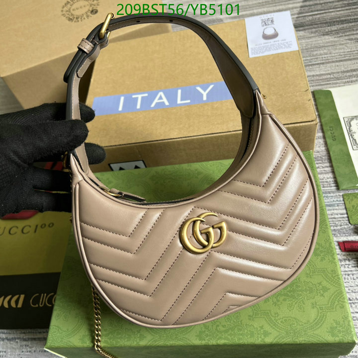 Gucci Bag-(Mirror)-Marmont,Code: YB5101,$: 209USD