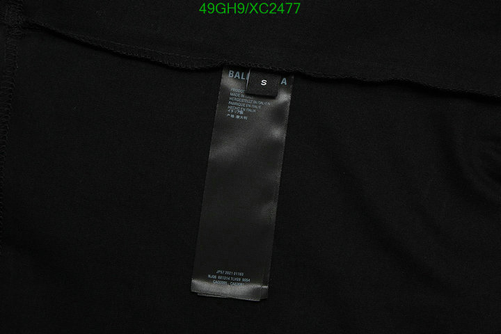 Clothing-Balenciaga, Code: XC2477,$: 49USD