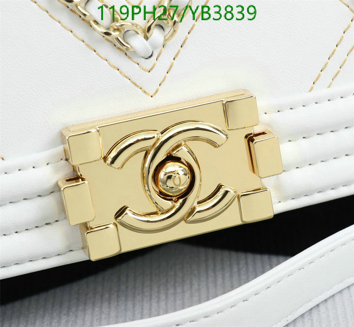 Chanel Bags ( 4A )-Le Boy,Code: YB3839,$: 119USD