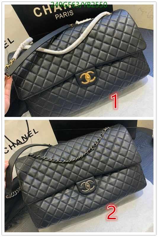 Chanel Bags -(Mirror)-Diagonal-,Code: YB2550,$: 249USD